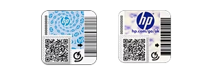 codigo QR deseguridad en cartuchos HP