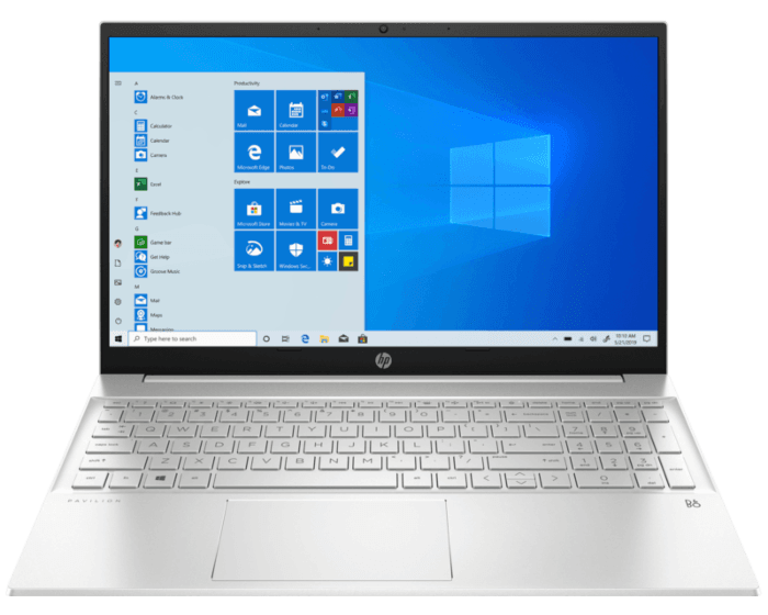 Notebook HP Pavilion 15-eh0005la