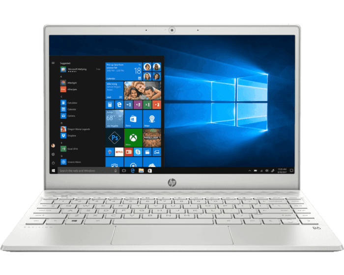 Notebook HP Pavilion 13-an0012la