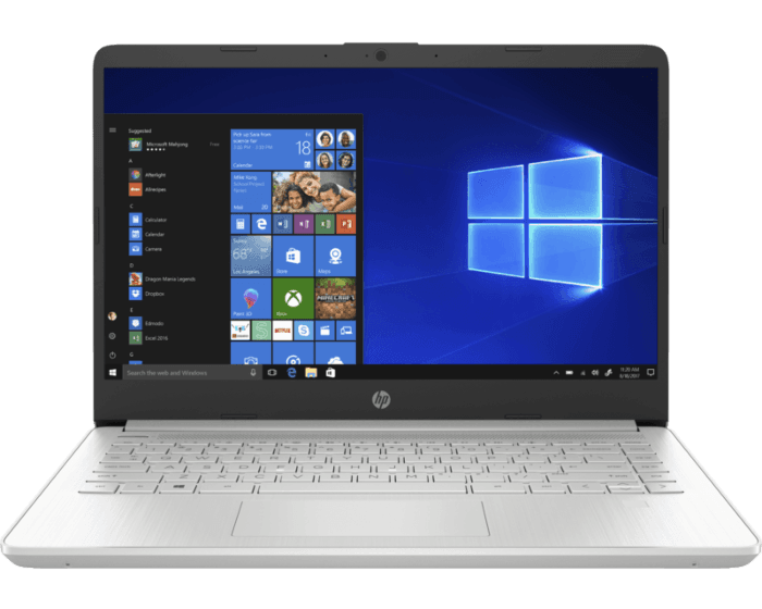 Notebook HP 14-dq1004la