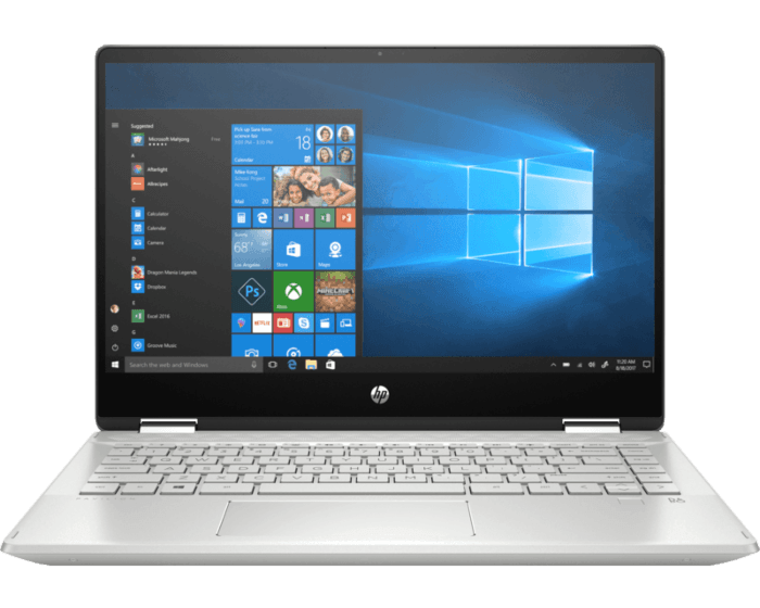 Notebook HP Pavilion x360 14-dh1004la