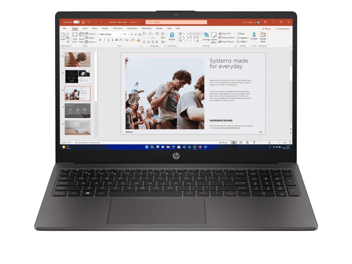 Notebook HP 250 G10 de 15,6