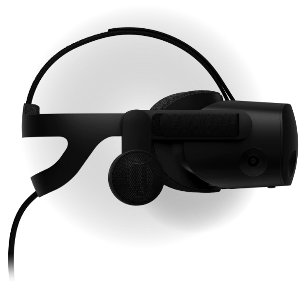 Side view of reverb g2 vr headset