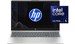 Notebook HP 15-fd1251la con Procesador Intel Core Ultra 5. Potencia y precio imbatible. RAM de 16 GB. SSD de 512 GB
