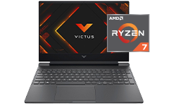 Notebook Gaming VICTUS 15-fb3018la. Procesador AMD Ryzen&trade; 7. RAM 8 GB. SSD 512 GB.