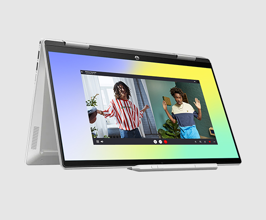 Fotograf&iacute;a de una Notebook HP Pavilion x360 2-in-14-ek1002la...