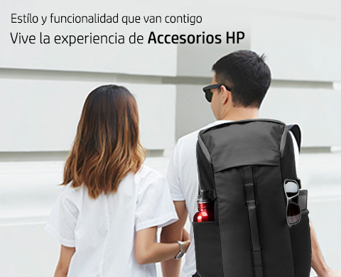 Est&iacute;lo y funcionalidad que van contigo. Vive la experiencia de Accesorios HP.