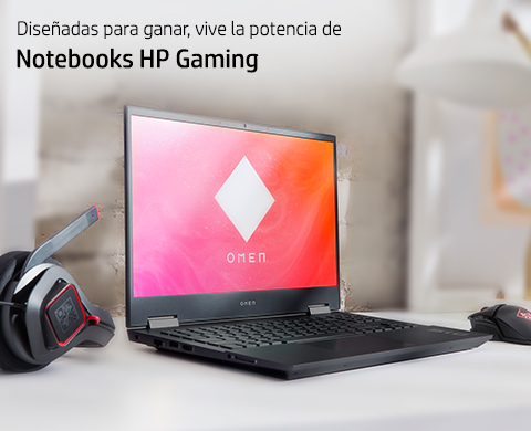 Vive la potencia de Notebooks HP Gaming